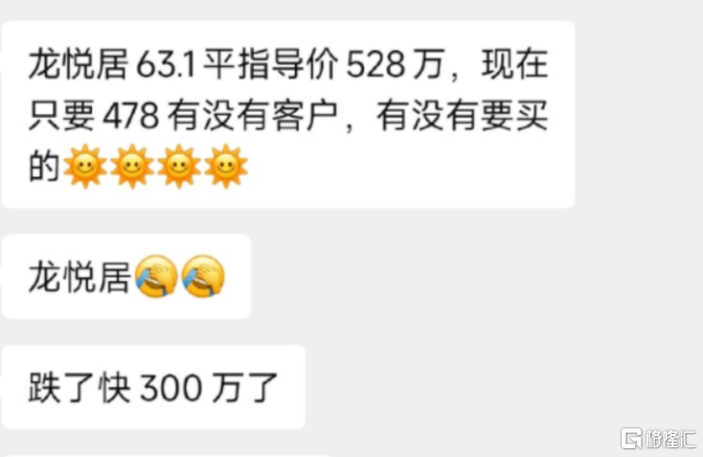 龙悦居，“砸盘”了！