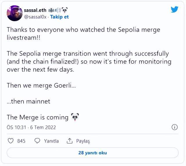 以太坊宣布重要消息：ETH 价格上涨！