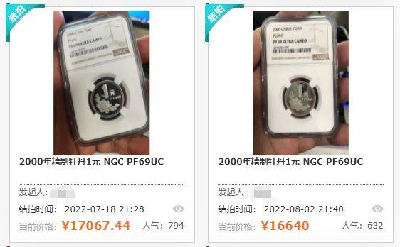 一枚1.7万！牡丹1元币王又涨了，你有吗？