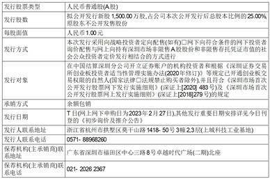 杭州华塑科技股份有限公司首次公开发行股票并在创业板上市提示公告
