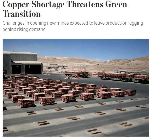 2005年8月以来新低！铜金属库存拉响警报，未来需求缺口恐高达650万吨