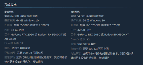 腾讯《暗区突围》国际版上架Steam：最低2060可玩