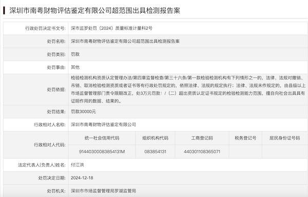 问界M7交通事故鉴定机构被行政处罚30000元，发生了什么？