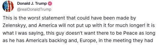 突发！美国暂停所有对乌军援！泽连斯基称将告知美方“不能妥协的红线”，特朗普怒了：不会再忍！俄军大举进攻，俄方：将继续特别军事行动
