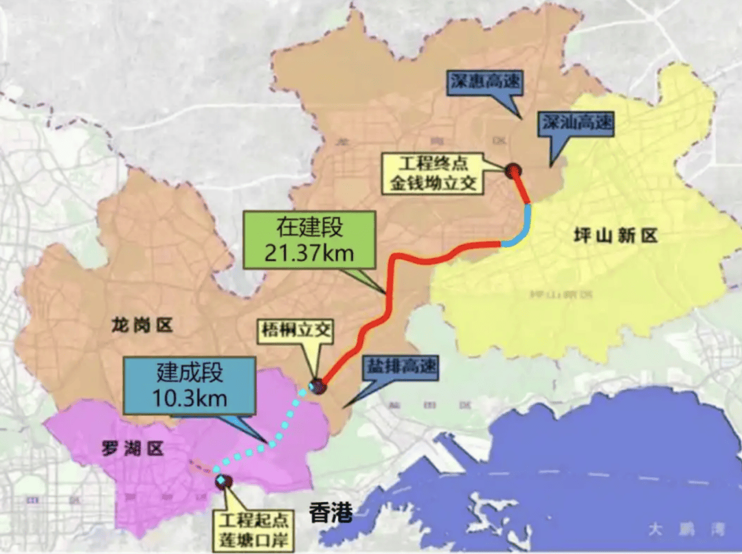 一度被传"烂尾"！盼了15年的深圳东部过境高速，终于等来官宣推进