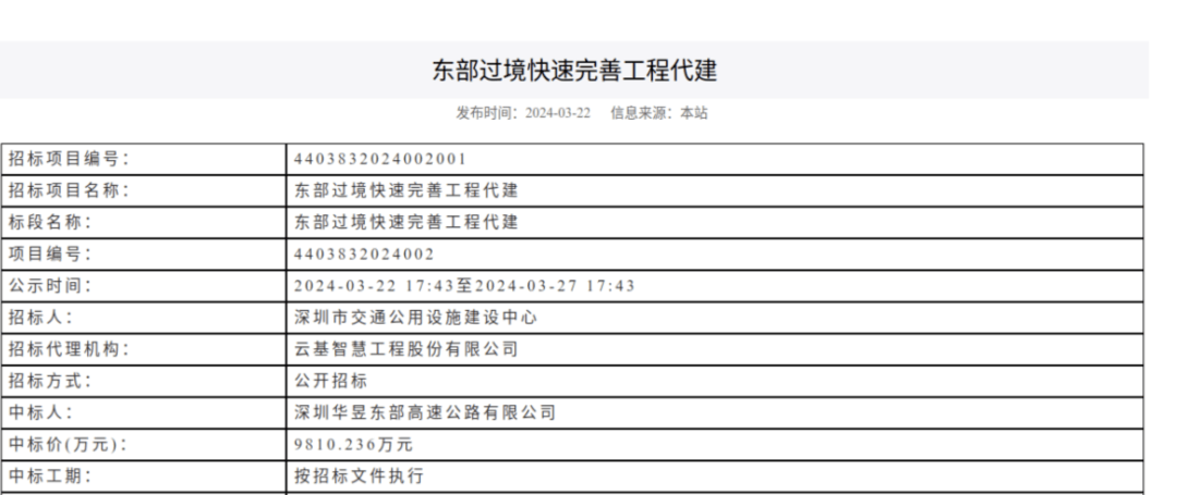 一度被传"烂尾"！盼了15年的深圳东部过境高速，终于等来官宣推进