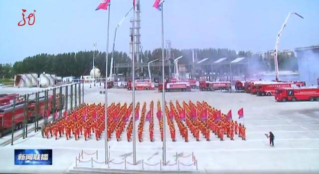 应急管理部部长王祥喜、黑龙江省省长梁惠玲，现场观摩指导这一演习