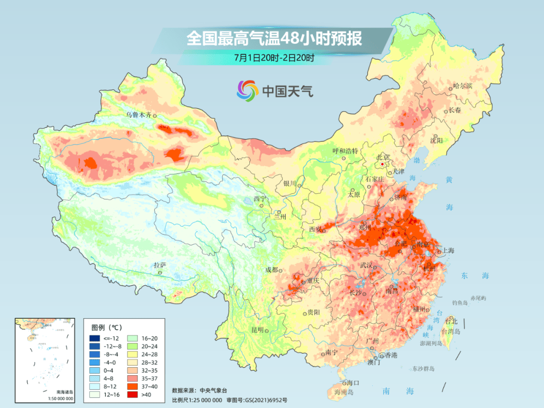 今年来最大范围“桑拿天”即将上线！未来十天这些主要降雨区有你家吗？