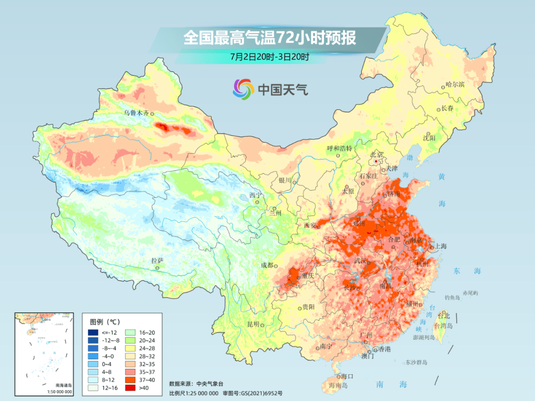 今年来最大范围“桑拿天”即将上线！未来十天这些主要降雨区有你家吗？