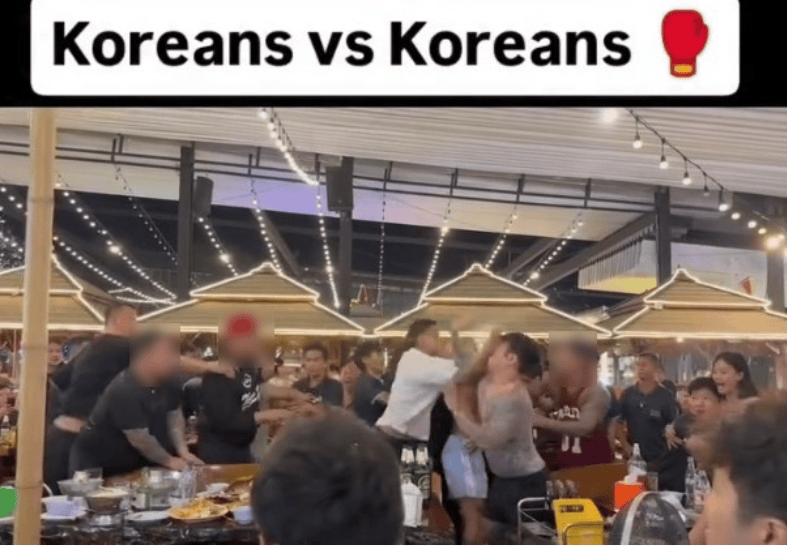 “韩国人装中国人在泰国打架！”泰国警方确认：涉事4人均为韩国籍游客