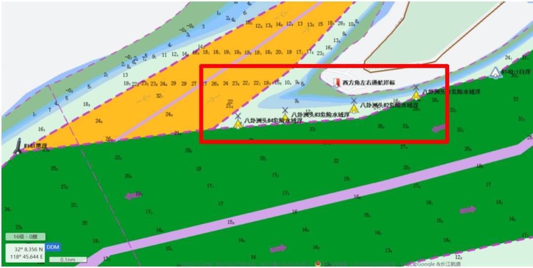 长江南京段水深异常，江苏海事部门发布提醒