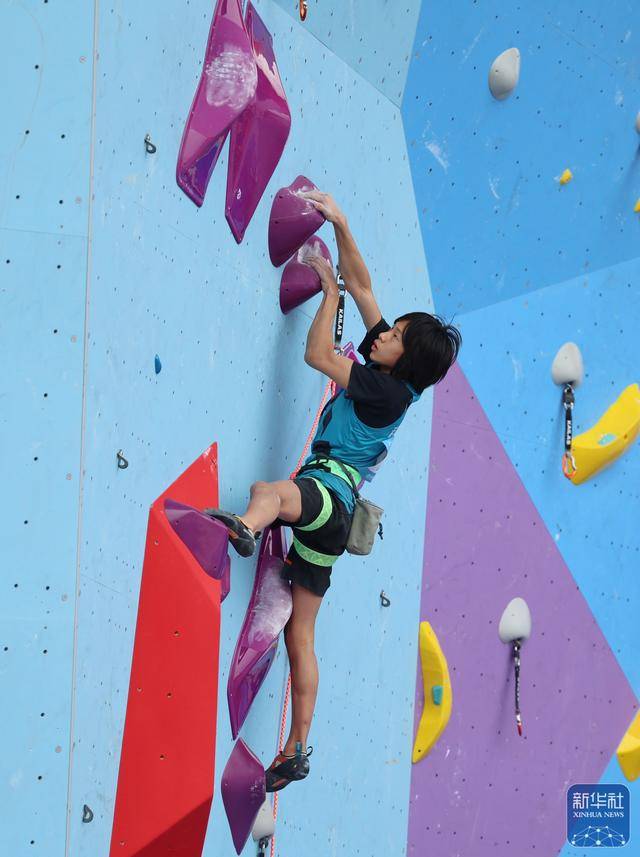 全运会丨攀岩项目开赛